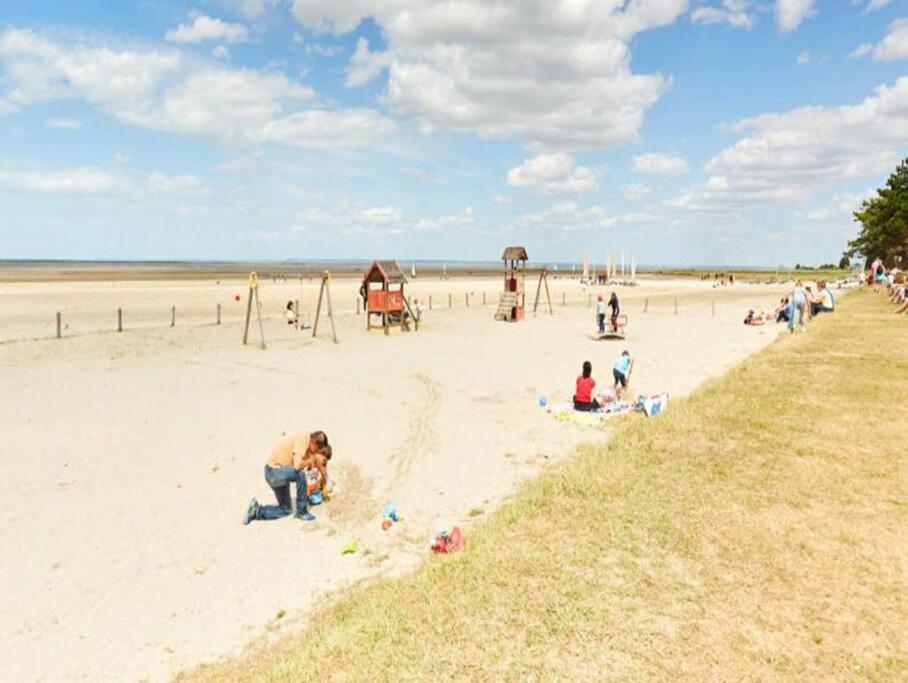 La Baie Du Mont Appartement De Vacances Proche Du Mont Saint Michel ロズ・シュル・クエノン エクステリア 写真